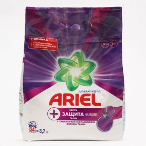 Стиральный порошок Ariel Color "Экстра защита ткани", автомат, 3,7 кг