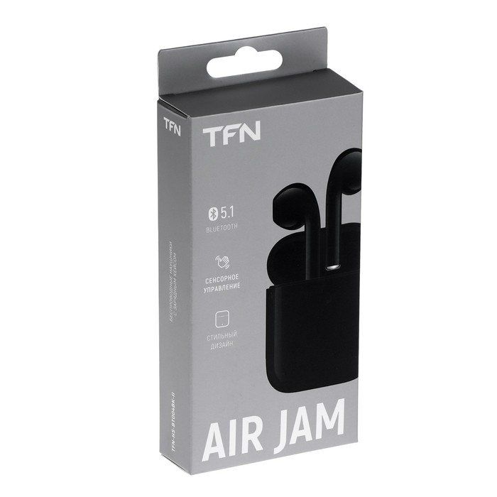 Беспроводные наушники tfn airjam. TFN AIRJAM. Наушники TFN Air Jam черный.