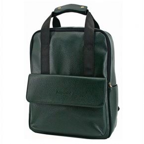 Сумка-рюкзак (В2750-04110) искусственная кожа, зеленый, 1х340х11 см