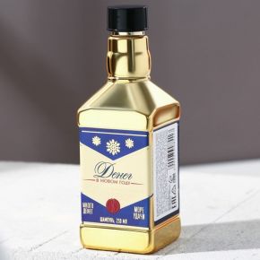 Шампунь мужской "Успеха в Новом году" 250 мл, черный, аромат парфюм