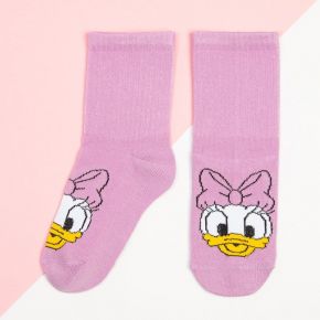 Носки для девочки «Дейзи», DISNEY, 18-20 см, цвет фиолетовый