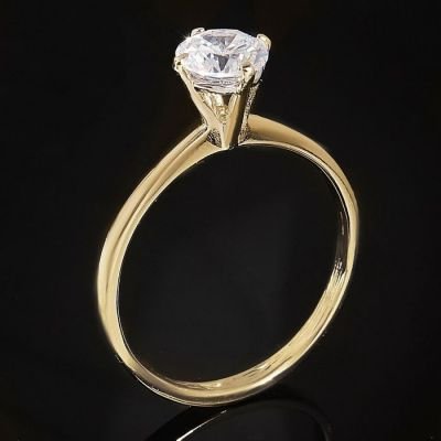 Кольцо Катри, размер 20, цвет белый в золоте