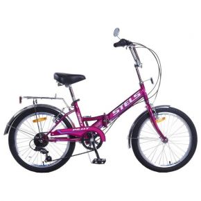Велосипед 20" Stels Pilot-350, Z010, цвет фиолетовый, размер 13"