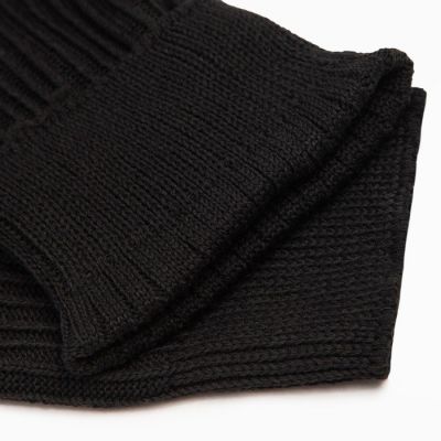 Носки мужские с махровым следом, цвет чёрный, размер 31