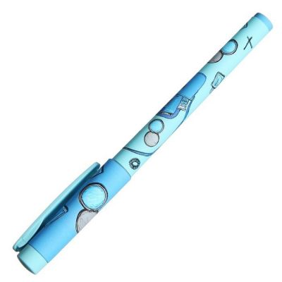 Ручка шариковая FreshWrite. Life Style Blue dream, корпус Soft Touch, 0.7 мм, синие чернила