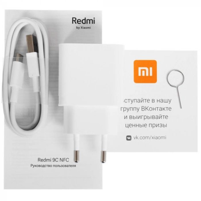 6.53" Смартфон Xiaomi Redmi 9c NFC 64 ГБ серый. M2006c3mng Xiaomi модель.