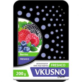 Ароматизатор под сиденье "Freshco Vkusno", лесные ягоды