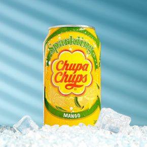 Напиток газированный Chupa-Chups со вкусом манго, 345 мл