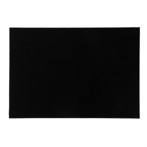 Накладка для мебели из войлока, 210х300 мм, клейкая поверхность, цвет черный
