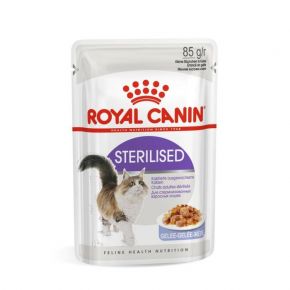 Влажный корм RC Sterilised для стерилизованных кошек, в желе, пауч, 85 г