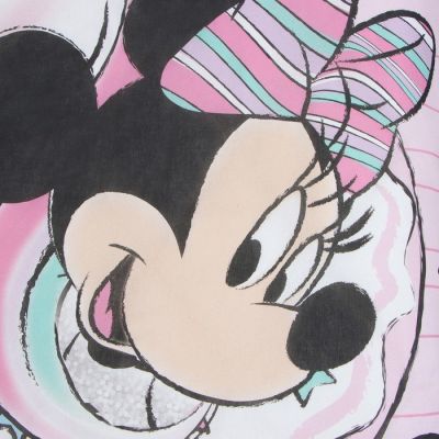 Пододеяльник "Minnie Mouse" с единорогом, 143*215 см, 100 % хлопок, поплин