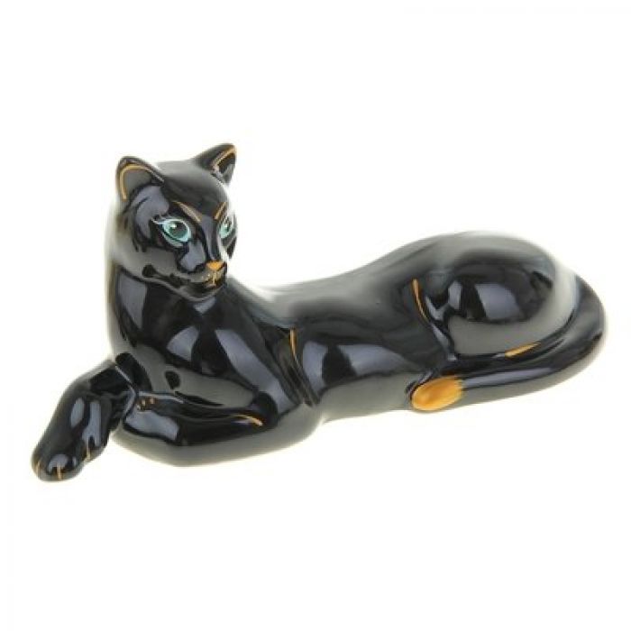 Black cat фигурка кота. Статуэтка черный кот. Статуэтка кошка большая.