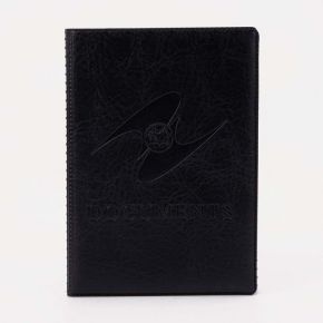 Обложка для паспорта и автодокументов с вкладышами ПВХ, цвет чёрный