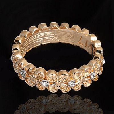 Кольцо Вхатанга, размер 17, цвет золото