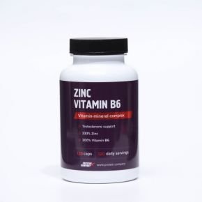 Цинк + Витамин B6 "СимплиВит", zinc vitamin B6, 120 капсул