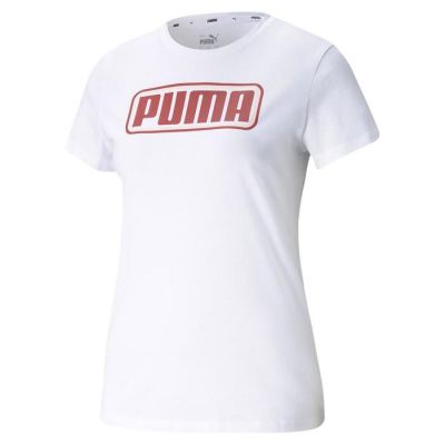 Футболка женская Puma Summer Stripes Graphic Tee, размер 40-42  (84581102)