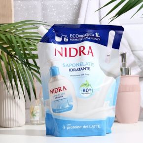 Мыло жидкое NIDRA с молочными протеинами, 1000 мл