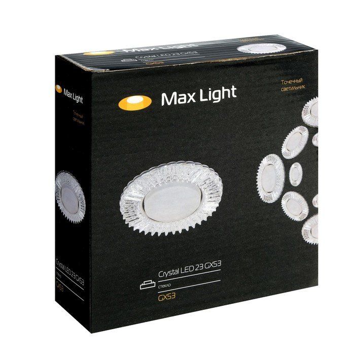 Светодиодная лампа crystal. Crystal led 18 gx53 Max Light. Crystal led 18 gx53 светильник. Led AP GX 53 Кристалл черный. Gx53 Кристалл прозрачный.