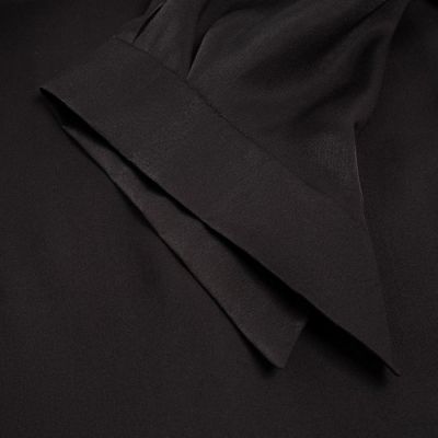 Рубашка женская MINAKU: Casual collection цвет черный, р-р 52