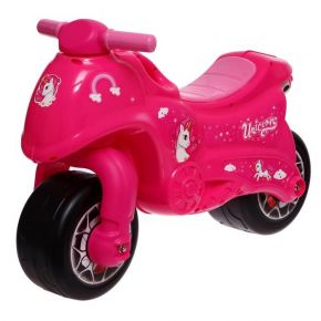Толокар «Мой первый мотоцикл», цвет розовый