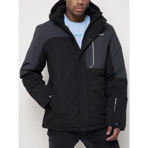 Куртка горнолыжная мужская, цвет чёрный, размер 52