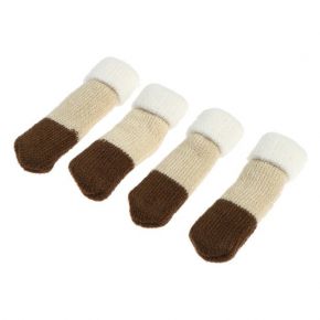 Носки для мебели CAPPIO, цвет бежево-коричневый