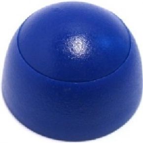 Составной колпачок М6х27х16 синий полусферой