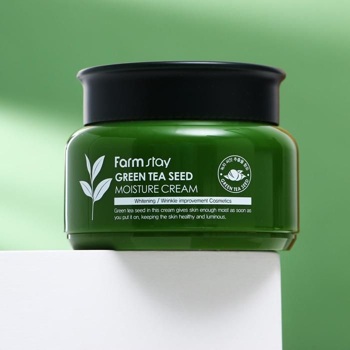 Крема зеленый чай отзывы. Крем для лица Farmstay Green Tea Seed. Farm stay Green Tea Seed Moisture Cream (100ml). Увлажняющий крем с семенами зеленого чая, 100г, Farmstay, 100, Farmstay. Farmstay крем для лица увлажняющий Green Tea Seed Moisture Cream, 100 ml.