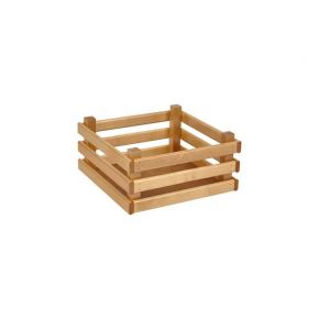 Ящик деревянный для хранения Polini Home Boxy, цвет лакированный, 25х25х12 см
