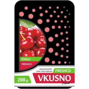 Ароматизатор под сиденье "Freshco Vkusno", вишня