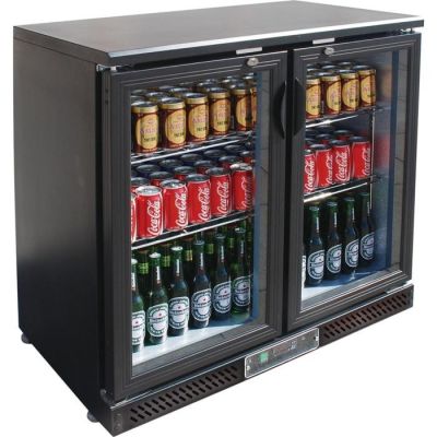 Холодильный шкаф VIATTO SC248, 280 Вт, 202 л, +2 до +8°C, чёрный