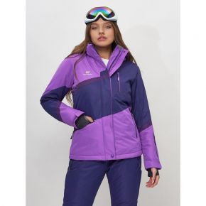 Куртка горнолыжная женская, цвет фиолетовый, размер 42