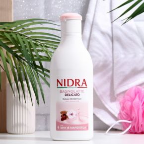 Пена-молочко для ванны деликатное NIDRA с миндальным молоком, 750 мл