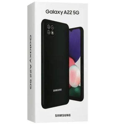 Смартфон Samsung Galaxy A22 5G 128 ГБ черный