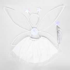 Карнавальный набор «Звезда», 4 предмета: юбка, крылья, ободок, бабочка