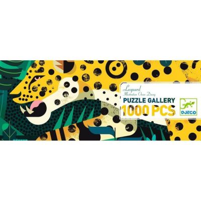 Пазл-галерея Djeco «Леопард», 1000 элементов
