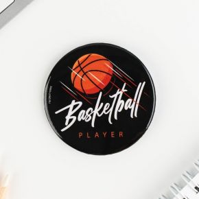 Значок закатной "Баскетбол", 56 мм