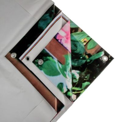 Фотобаннер, 250 × 150 см, с фотопечатью, люверсы шаг 1 м, «Полоса»