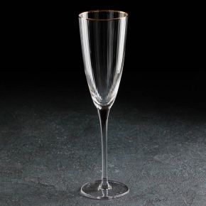 Бокал для шампанского «Орион», 300 мл, 7×26 см, цвет прозрачный