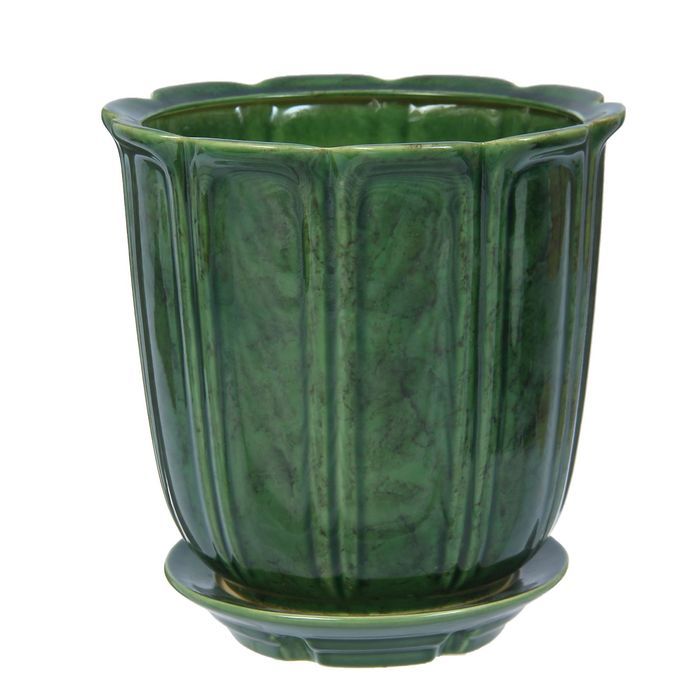Кашпо керамика бол 7,5л для комнатных растений h-26,5см 296cc16. Кашпо элита. Горшок Миллениум зелёный металлик № 1, керамика (7253). Горшок 5л для цветов изумрудный.