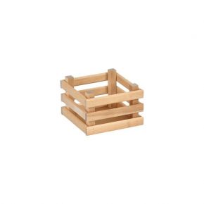 Ящик деревянный для хранения Polini Home Boxy, цвет натуральный, 18х18х12 см