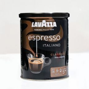 Кофе молотый Lavazza Espresso Italiano Classico жестяная банка, 250 г