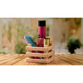 Ящик деревянный для хранения Polini Home Basket, цвет натуральный, 16х14х12 см