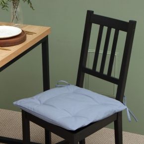 Сидушка на стул Этель Kitchen 42х42 см, цв. синий, 100% хл, саржа 220 г/м2