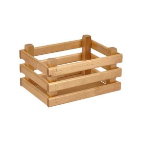 Ящик деревянный для хранения Polini Home Basket, цвет лакированный, 23х17х12 см