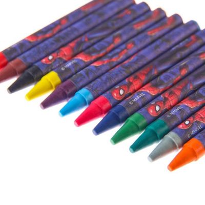 Восковые карандаши Человек-Паук, набор 12 цветов