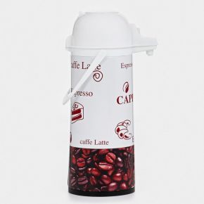 Кофейник-термос с помпой "Espresso", 1.8 л, сохраняет тепло 4 ч, 36 х 29 см