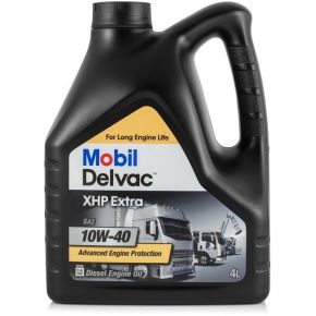 Моторное масло Mobil DELVAC XHP  EXTRA  10w-40, 4 л