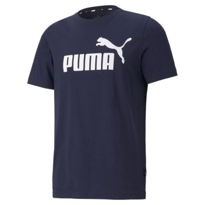 Футболка мужская Puma Ess Logo Tee, размер 50-52  (58666606)