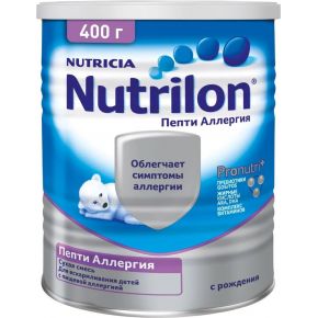 Молочная смесь Nutricia Nutrilon Пепти Аллергия PronutriPlus 1, с рождения, 400 г